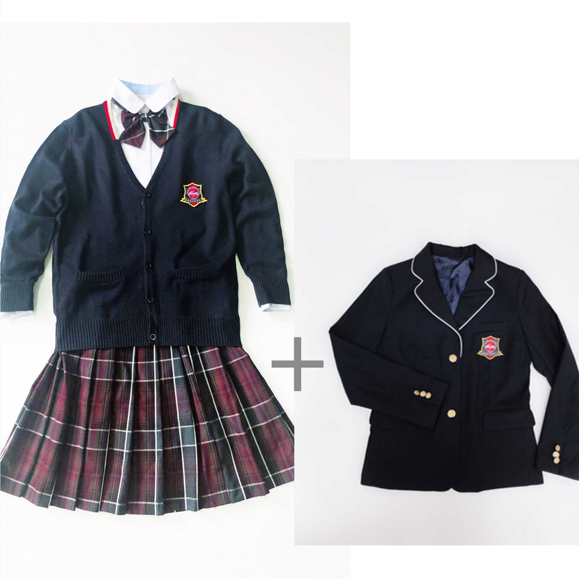 2025年入学新七年级女生春秋季制式套装